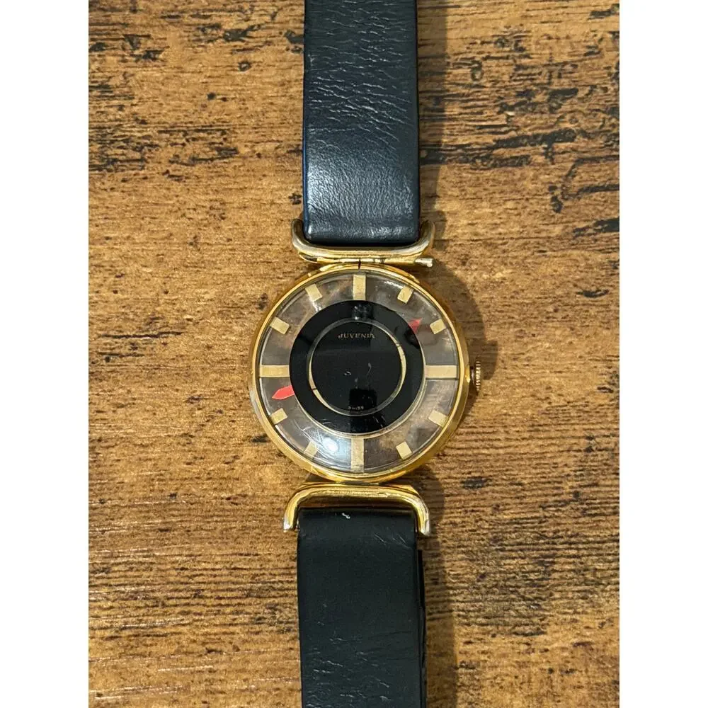 Juvenia Mystery Dial Manual Wind Swiss Watch